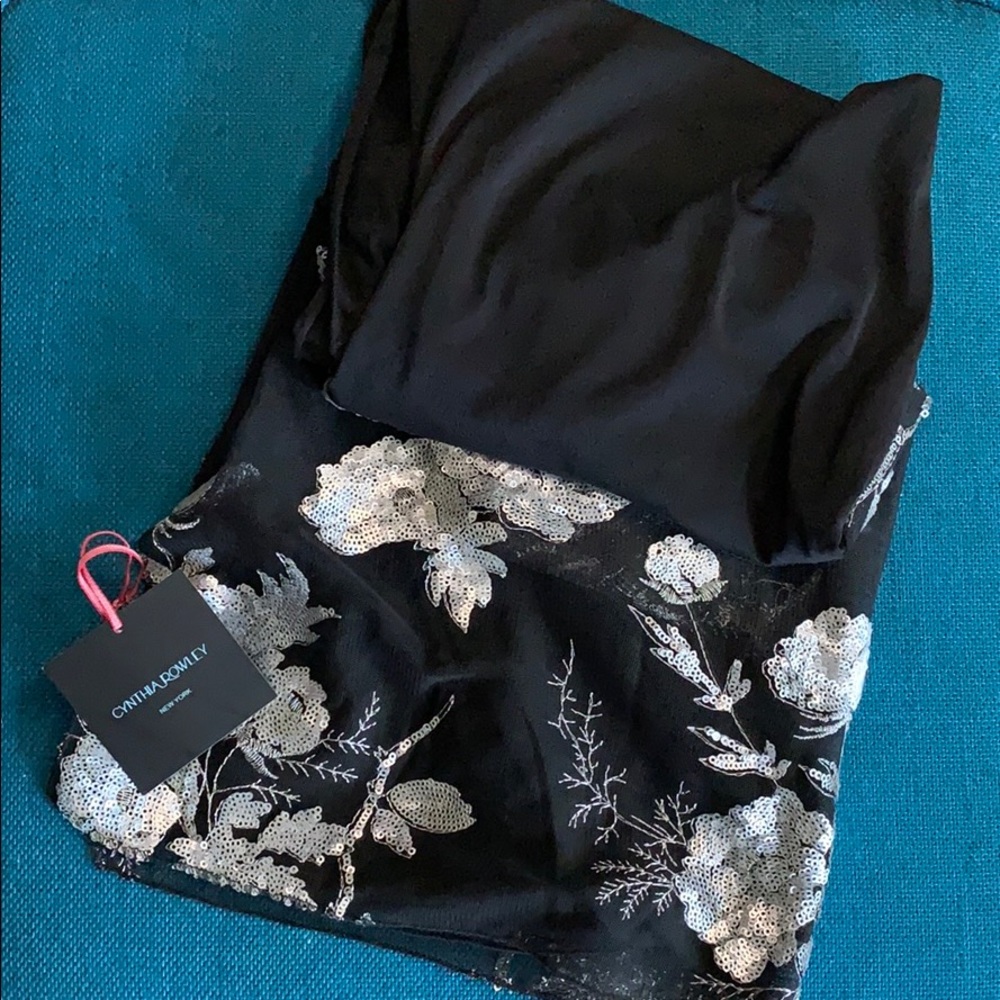 Shear black shawl